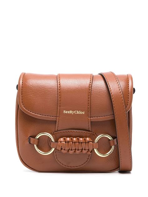 See By Chloé Saddie Leather Crossbody Bag 